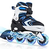Nattork Roller Skates for Boys with Full Light up