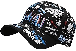 GMBYLBY Trendy Unisex Hiphop Hat Casual Baseball Comfortable Wide Border for Spring and Autumn Outings Fashionable Baseball