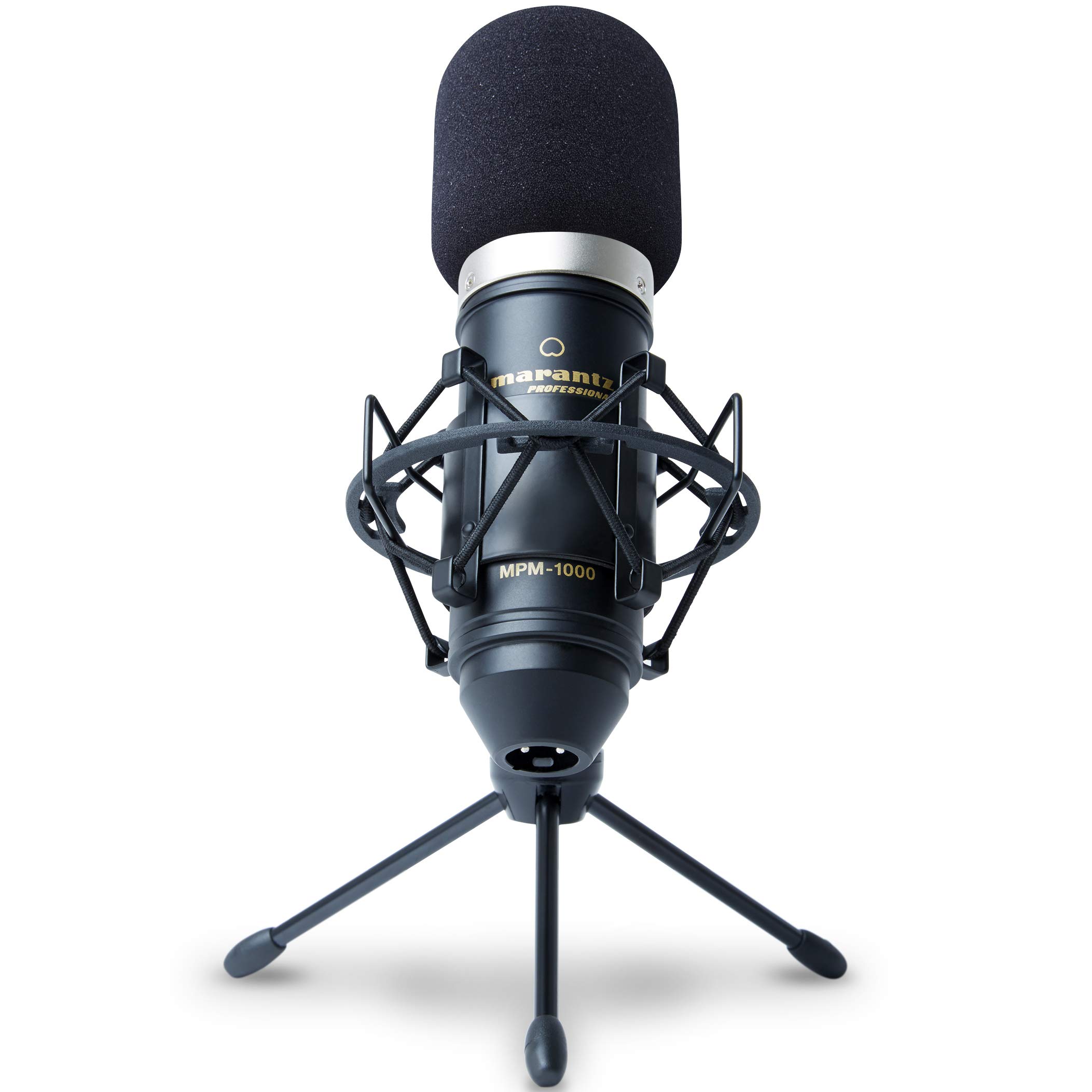 Marantz Pro Mpm1000 Desktop Stand And Cable Perfect For Podcasting And Voiceover Projects Studio Recording Condenser