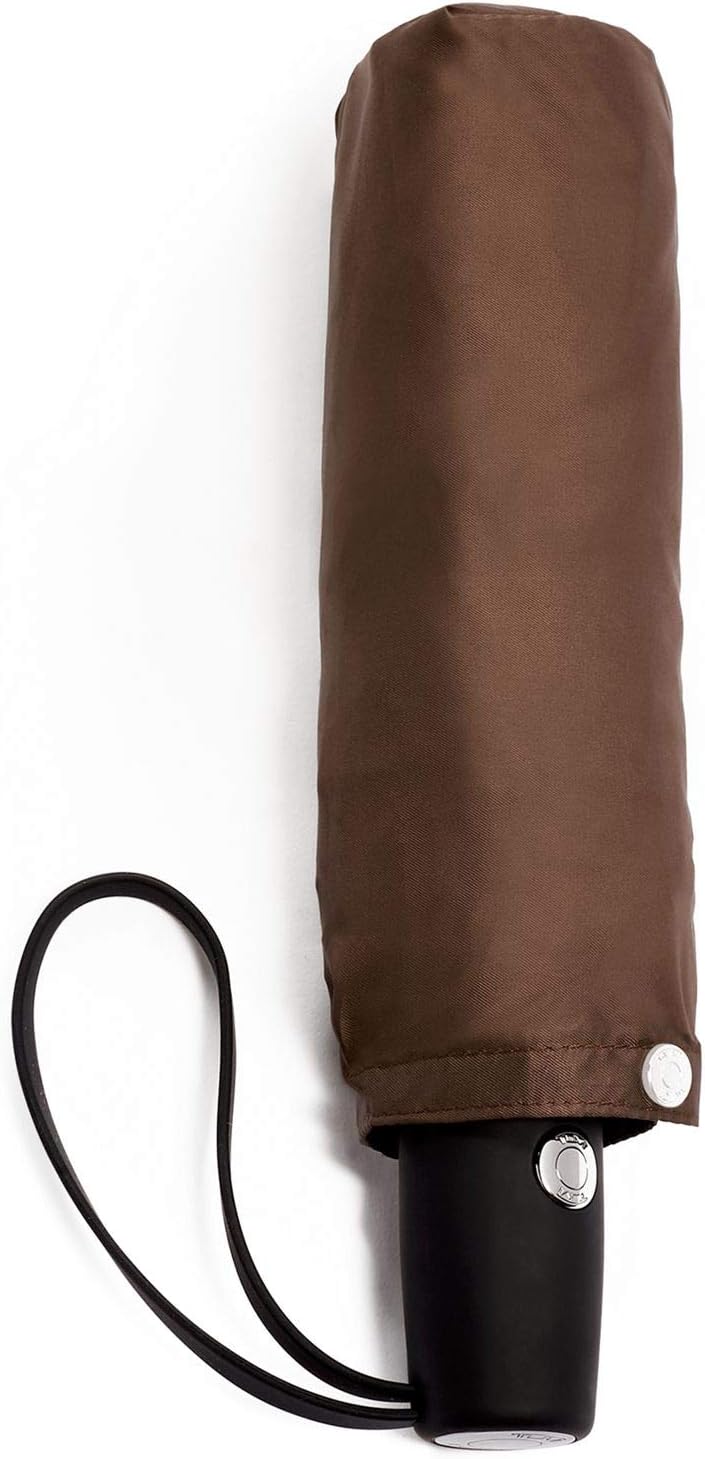 TUMI Auto Close Umbrella Windproof Compact Travel