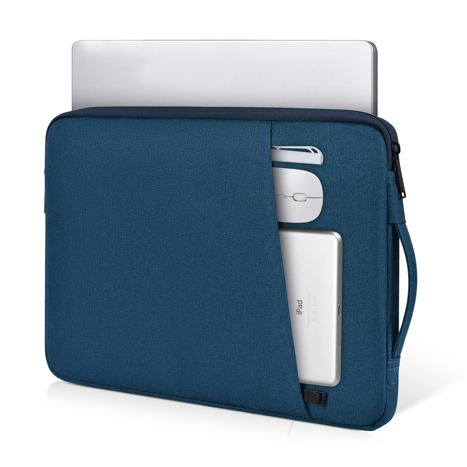 Photo 1 of Laptop Sleeve 14 Inch Computer Case Bag for 15 inch New MacBook Air M4 A3241 M3 A3114 M2 A2941 2025-2023, HP Lenovo Acer ASUS Chromebook 14, Atrovirens