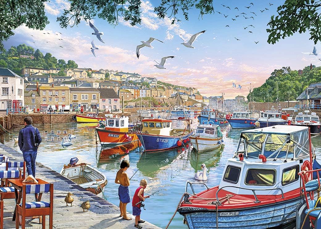 Gibsons First Catch 500 XL (Extra Large) Piece Jigsaw Puzzle – BigaMart
