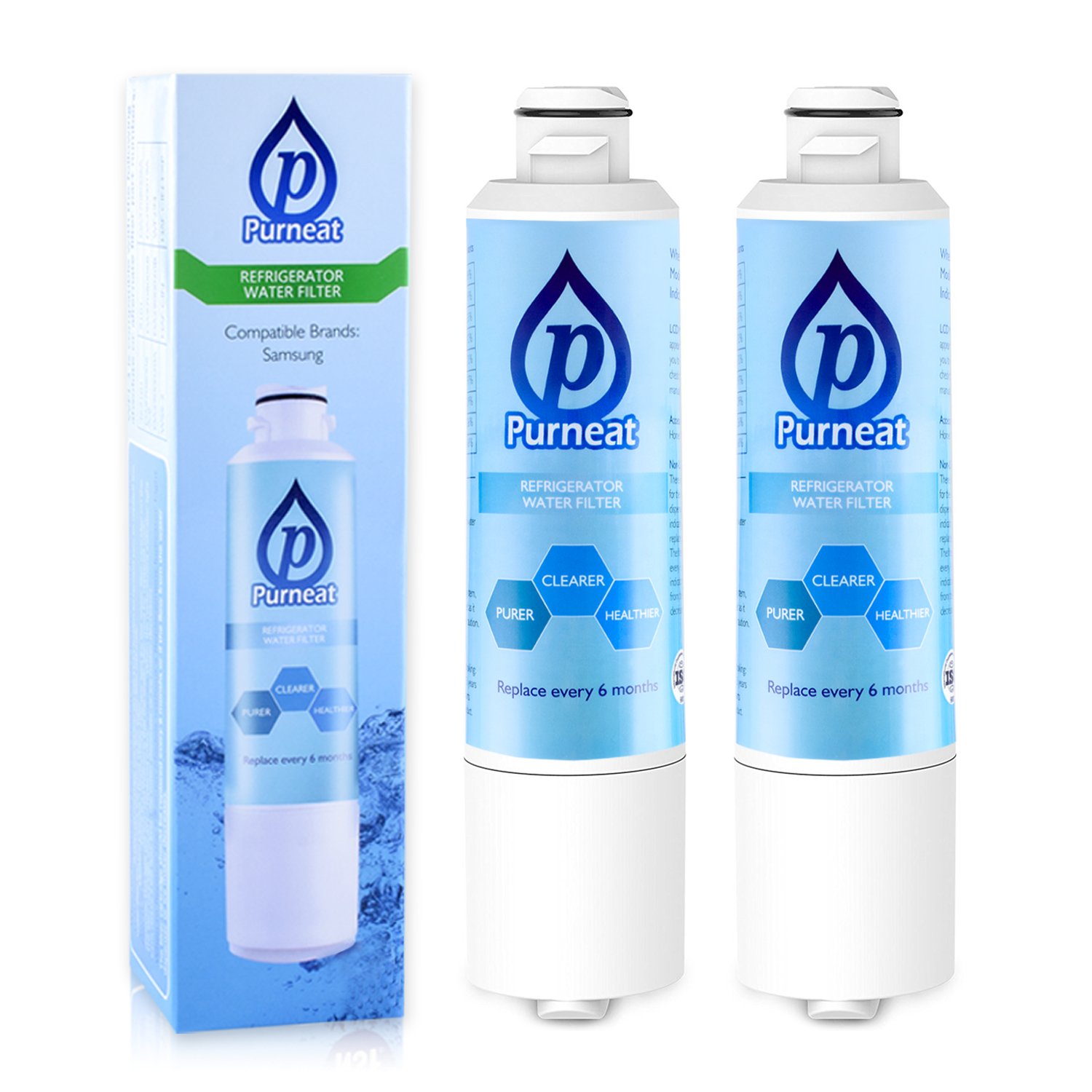 purneat DA29 - 00020B nevera filtro de agua, 300 litros capacidad ...