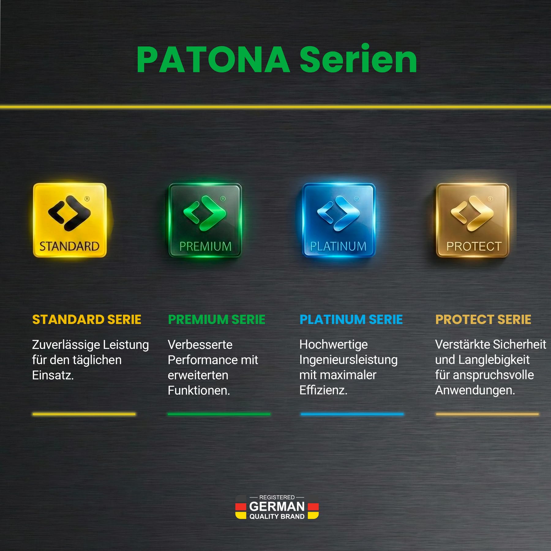 PATONA Premium LED-Stableuchte/Schwertleuchte RGB/Bi-Color | 72 LED's - 1800 Lumen | Farbtemperatur CCT 2500K - 9000K - 24W Power | 24 Fantastische Lichteffekte | APP-Steuerung | Fernbedienung 3
