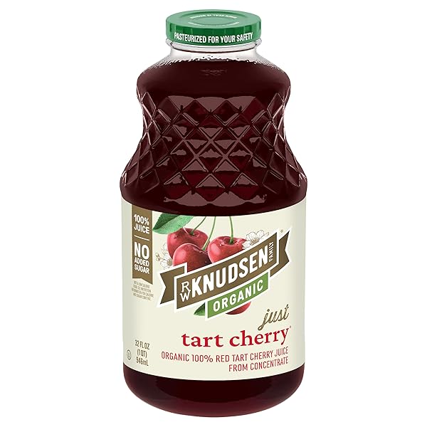 R.W. KNUDSEN FAMILY ORGANIC JUST TART CHERRY JUICE, 32 OUNCES