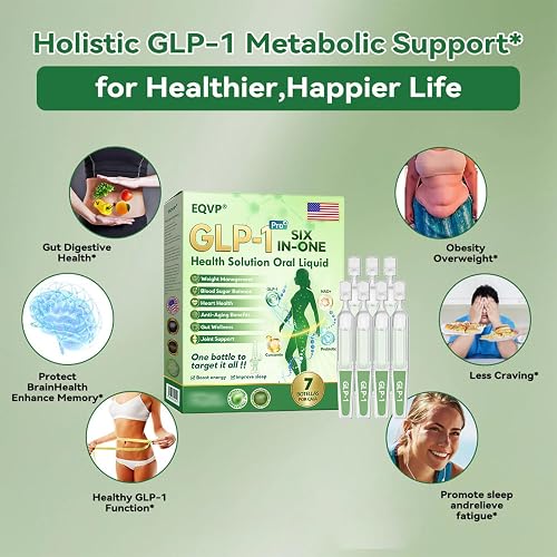 eqvp glp 1 six in one GLP-1 Advanced Metabolic Extra Strength WLP-1: GLP-1 Benefits, No Needles,