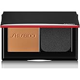 Shiseido Synchro Skin Self-Refreshing Custom Finish Powder Foundation - 24-Hour Sheer-to-Medium Buildable Coverage with Shine Control - Smudge Proof & Non-Comedogenic
