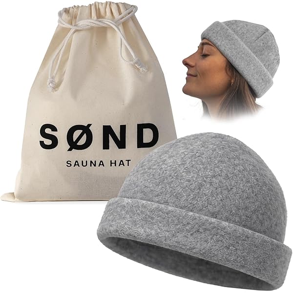 Amazon.com: frihed. Sauna hat - Made of woolwalk - 100% Sheep's
