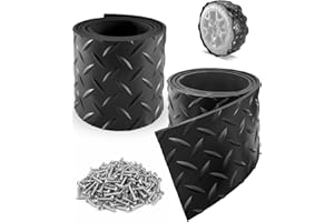 UTKFHT Rubber Tire Upgrade Kit for Power Wheel Kids Electric Ride On Car, Anti-Slip and Noise Reduction Wheel Replacement, Durable Shock Absorbing Tire Protection Covers for Plastic Wheels