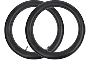 RUHUO 2 Pack of 3.25/3.50-16 90/100-16 Inner Tube with Straight Stem TR-4 replacement for Motorcycles Dirt Pit Bike TAOTAO SSR