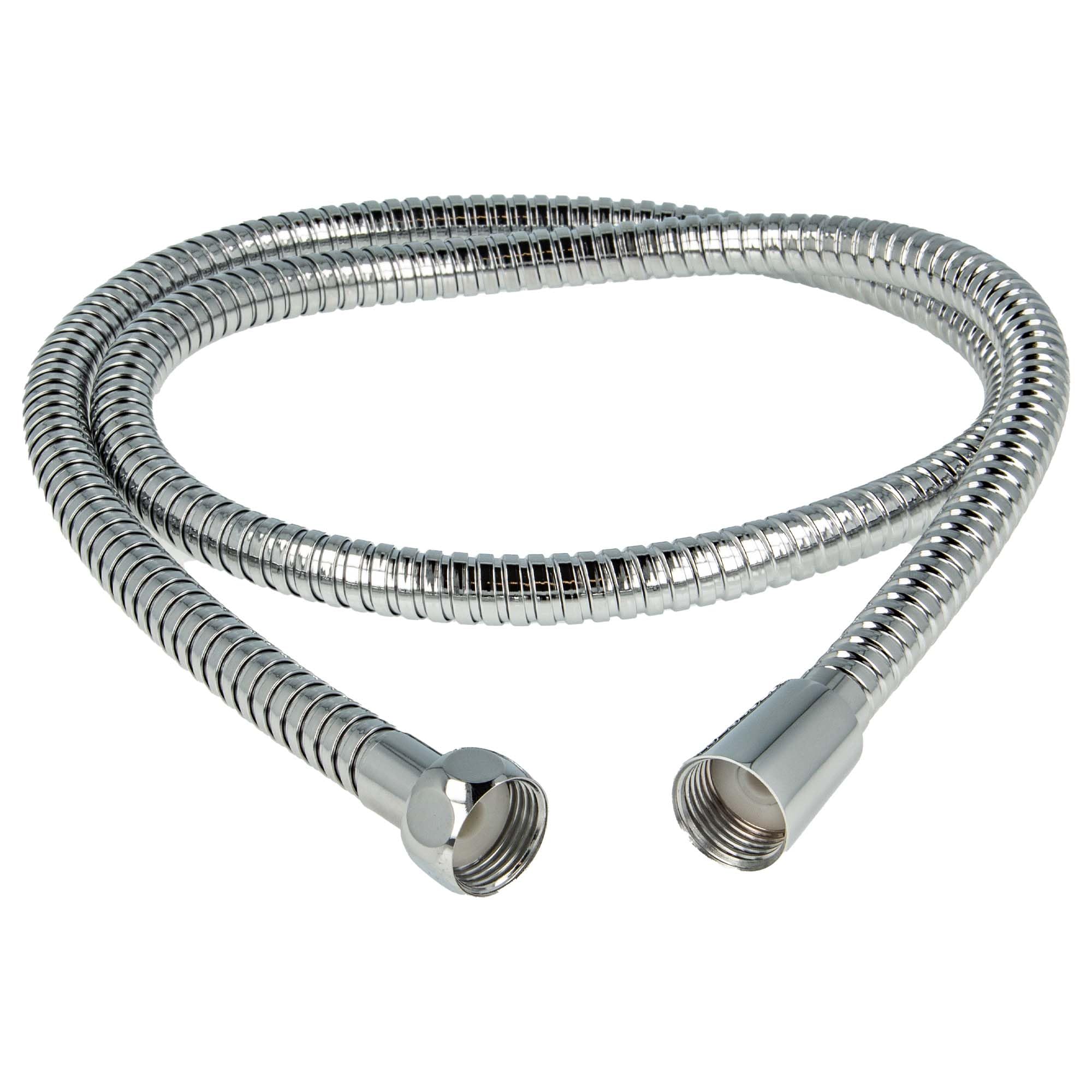 Tecuro Shower Hose 1.25 m Stainless Steel (INOX 304) High-Gloss Chrome-Plated - Twist-Proof