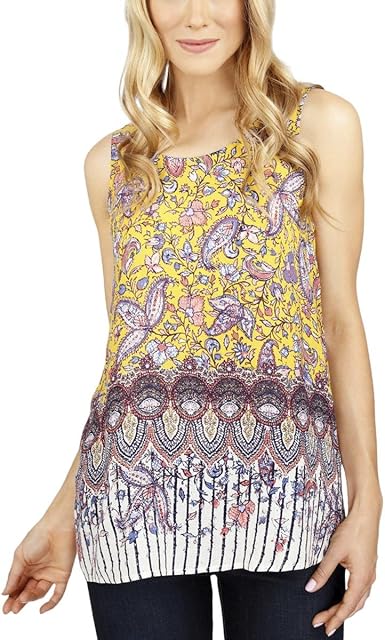 lucky brand border print maxi dress