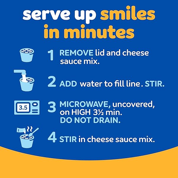 KRAFT ORIGINAL MAC & CHEESE, 8 CT BOX, 2.05 OZ CUPS