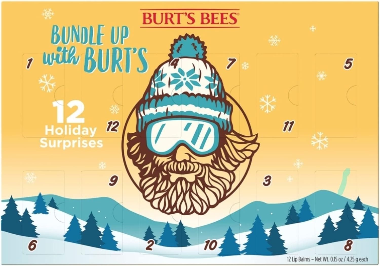 Advent Calendars - Burt's Bees Bundle Up with Burt's 12 Holiday Finds Advent Calendar