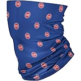 FOCO NBA unisex-adult Nba Team Logo Mini Print Gaiter Scarf