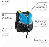 Osprey Junior Buoyancy Aid 50N Kayaking Paddle Boarding XL Blue view 4