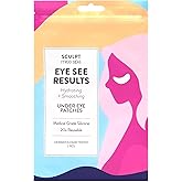 MISS SPA Under Eye Patches Reusable 20 Times, Hydrating Smoothing Under Eye Silicone Pads, Age Defying Medical Grade Silicone Eye Masks, Overnight Under Eye Patches For Wrinkles And Fine Lines