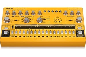 Behringer RD-6-AM Analog Drum Machine - Yellow