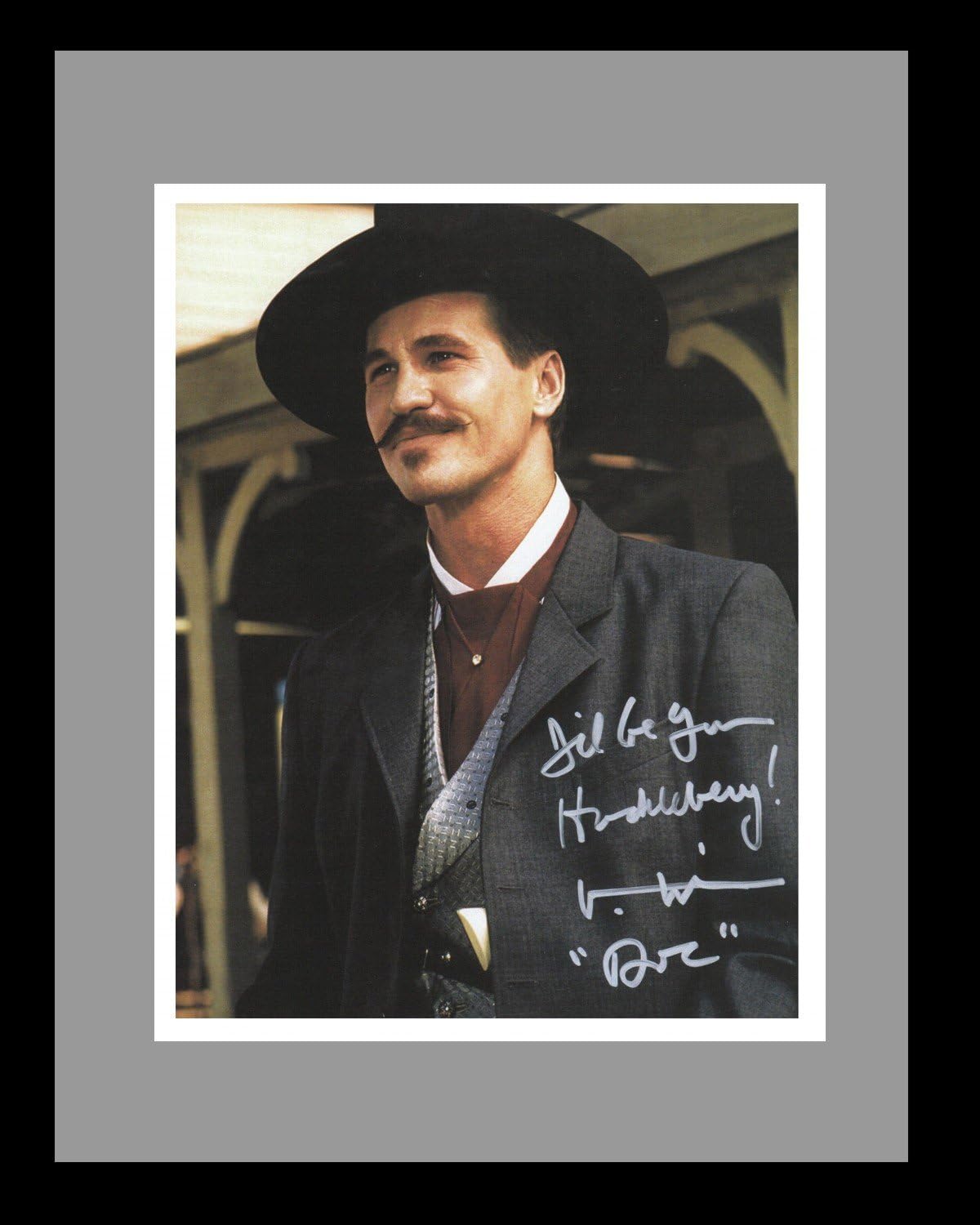 Gatsbe Exchange Doc Holliday Tombstone Framed Print 14 x 17
