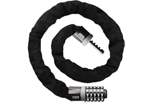 Bike Lock, Arespark 5 Digit 120cm Resettable Security Combination Lock, Heavy Duty Keyless Bicycle Lock, Anti-Theft Accessori