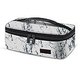 Gloppie Small Lunch Box for Women Men Insulated Lunch Bag Mini Lunchbag for Bento Box Flat Lunch Pail Petty Food Containers P