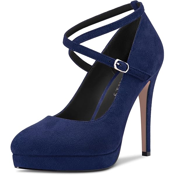 Bettie Page Women's BP403-VIO Vintage Retro Pump – Comfort Toe Cushion, Pinup Style Heels - View #5