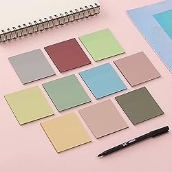 Mr. Pen- Transparent Sticky Notes, 3x3, 600