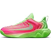 Giannis Immortality 4 Big Kids' Basketball Shoes (FZ6734-304, Lime Blast/Hyper Pink/Iron Grey)
