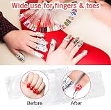Sularpek Foil Nail Remover Wraps 200 Pcs with Cuticle Pusher Gel Polish Remover view 7