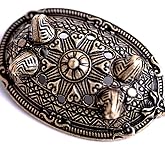 LANGHONG Norse Viking Brooch For Men Turtle Brooch Talisman Jewelry, Gift For Men