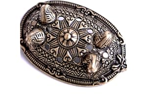 LANGHONG Norse Viking Brooch For Men Turtle Brooch Talisman Jewelry, Gift For Men