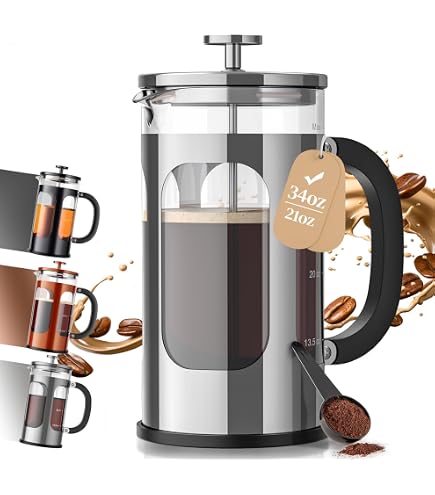 Amazon.com: Alessi 9094/8 - Design Press Filter Coffee Maker, 18