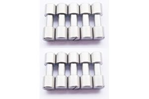 AOHOCA Stainless Steel Corby Bolts Fasteners, EDC Knives Maker Pivot Pin Rivets,DIY Knife Handle Studs Screws,Pack of 10 (8mm)