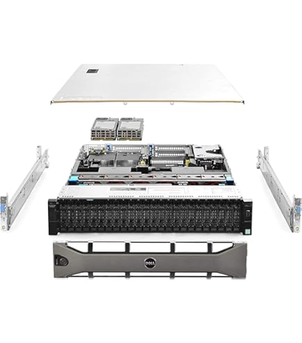 Amazon.com: Dell PowerEdge R730xd Server 24B SFF 2U, 2X