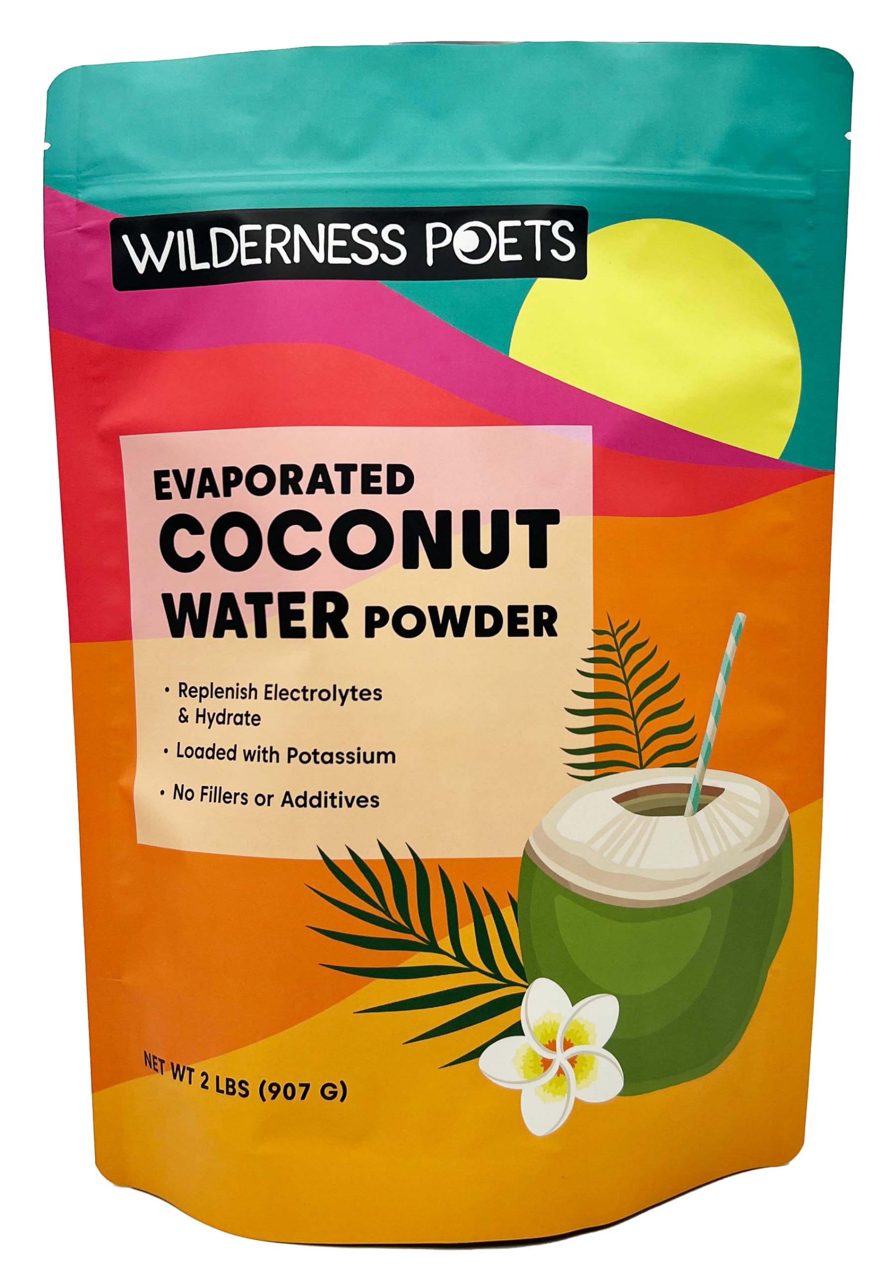 thumbnail image 2 of Wilderness Poets, Organic Evaporated Coconut Water Powder, 4 Oz (113 G 2 of 12
