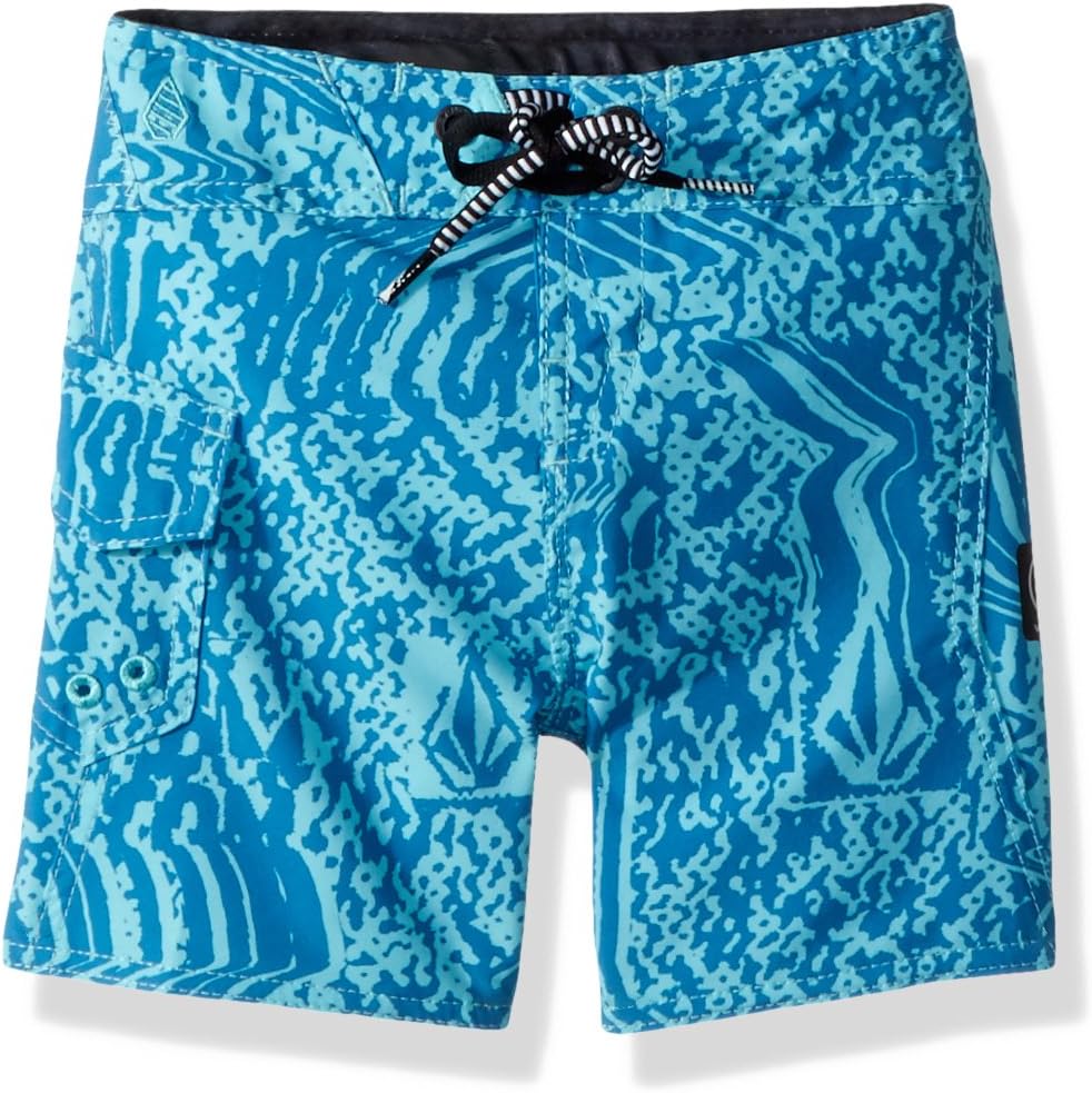 Volcom Little Boys' Logo Plasm Mod 13.5" Boardshort