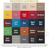 The Scratch Doctor Dark Green Fabric Dye | Permanent Water Based Dye view 2