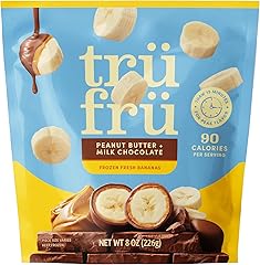 Tru Fru Bananas Hyper-Chilled in Peanut Butter & Milk Chocolate, 8oz