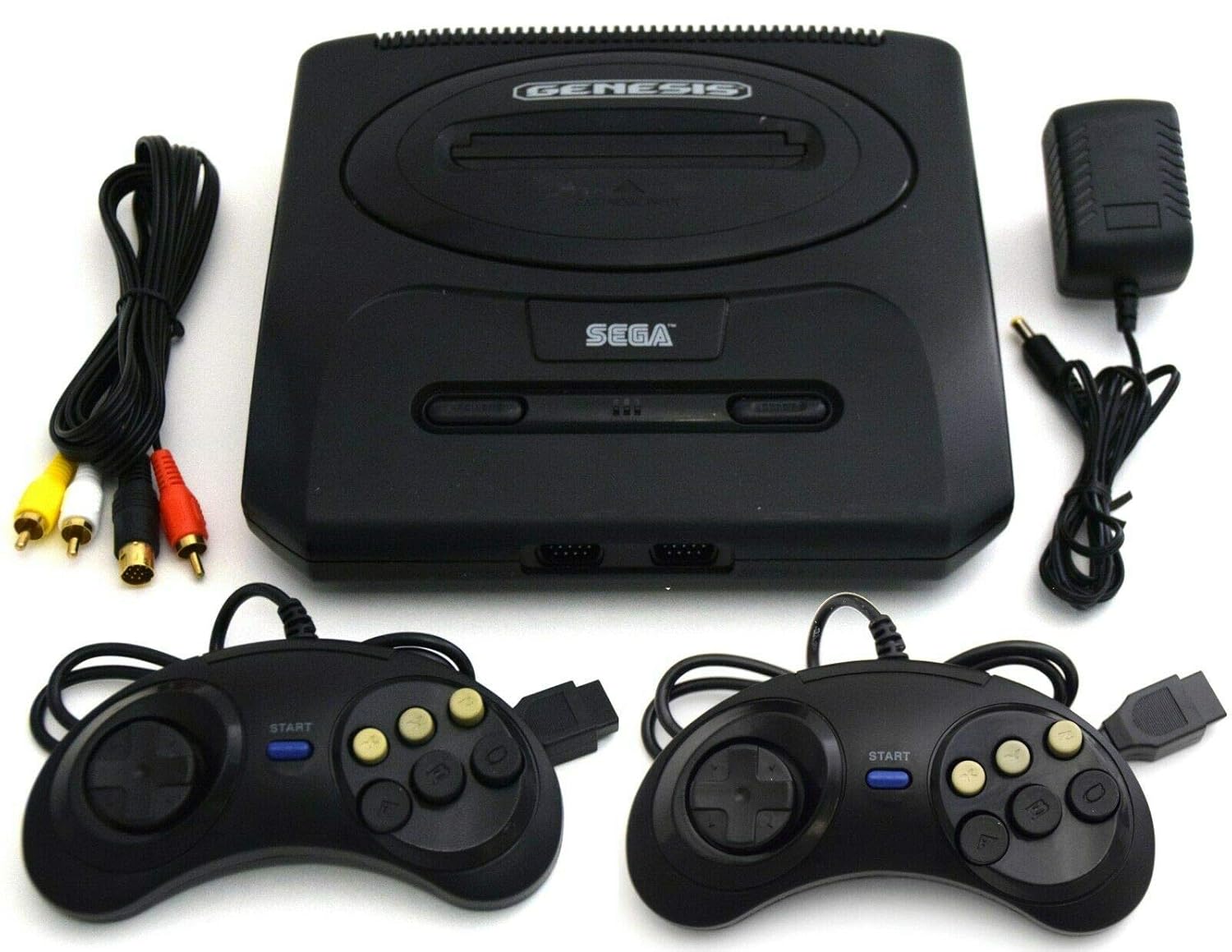 SEGA Genesis 2 Slim MK1631 Video Game System Bundle with