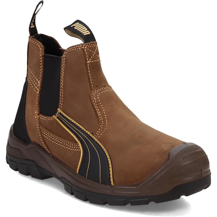 Puma Men\'s Tanami  Black Mid PCV Free/Oil Resistant/Slip Resistant Safety Boots Puma Men main image 4