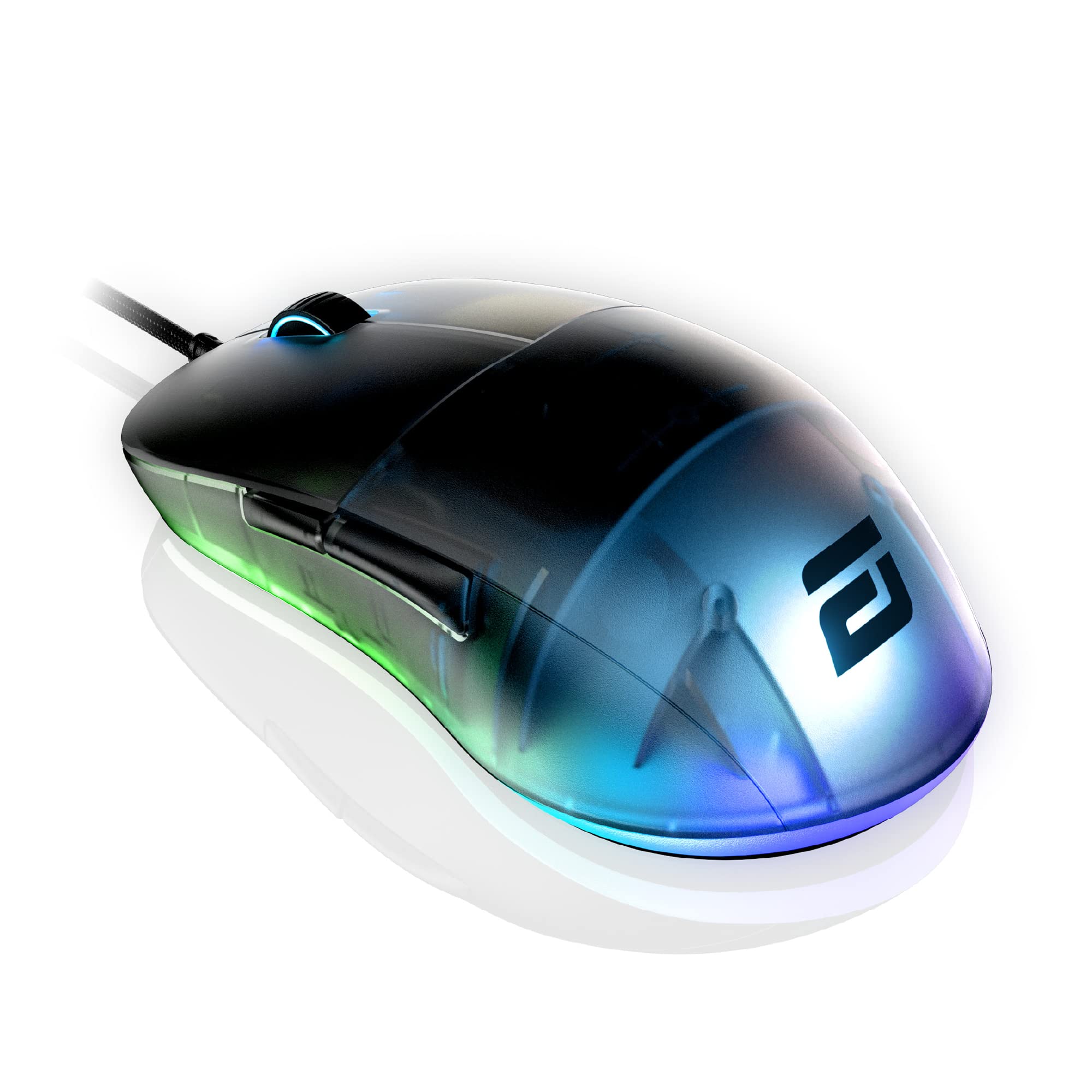 ENDGAME GEAR XM1 RGB Gaming Maus - Optischer PWM3389 Sensor - 50:16.000 DPI - 5 Tasten – GM 4.0-60M Switches - 1 ms Taster Reaktionszeit – USB Ergonomische Leichte Maus 82g - Dark Frost