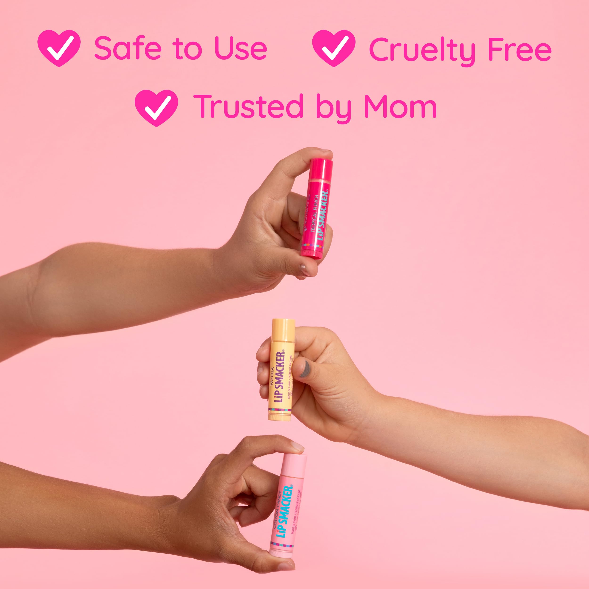 Lip Smacker Squishmallows Moisturizing Lip Balm,Fun Soft Squishy Collectible Top,Hydrates & Smooths - Cam