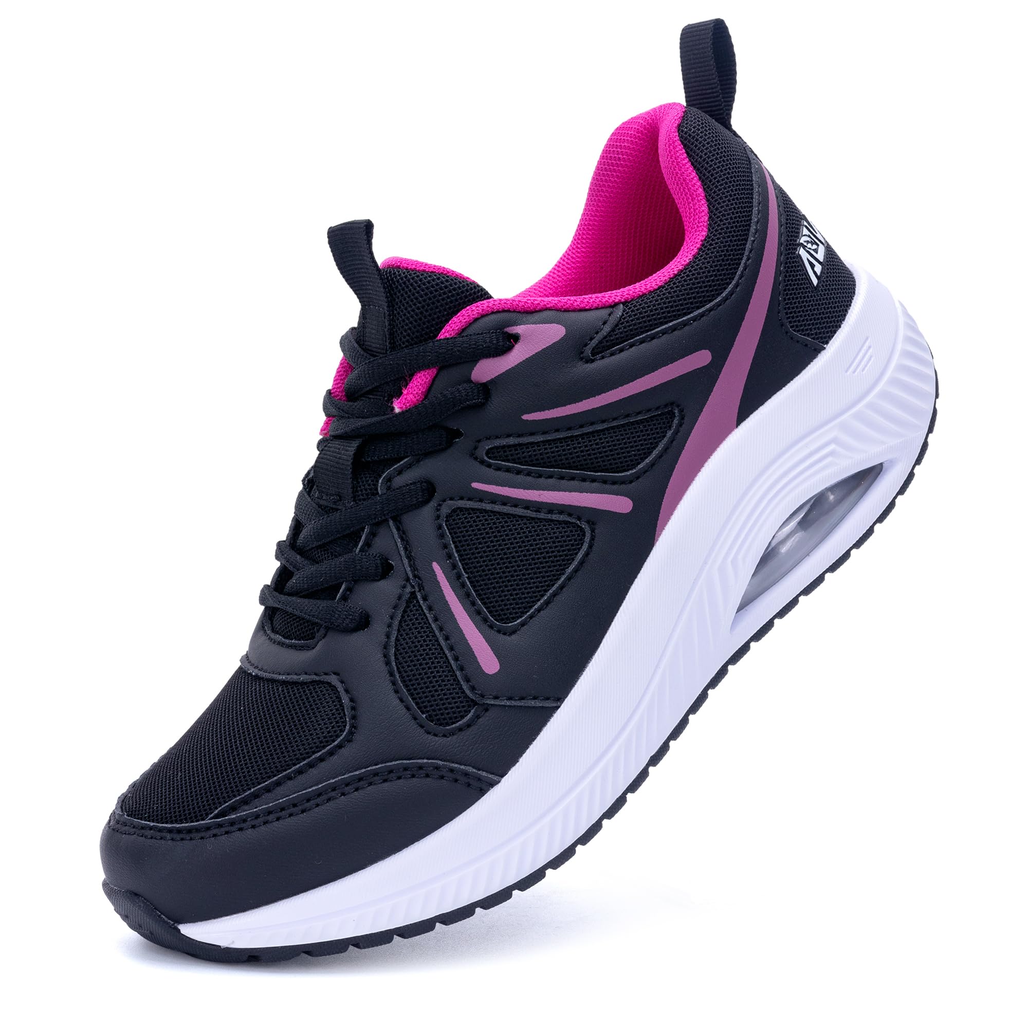 Photo 1 of QAUPPE Womens Walking Shoes with Arch Support Athletic Orthotic Sneakers for Women Foot Pain Relief Rosered US 11