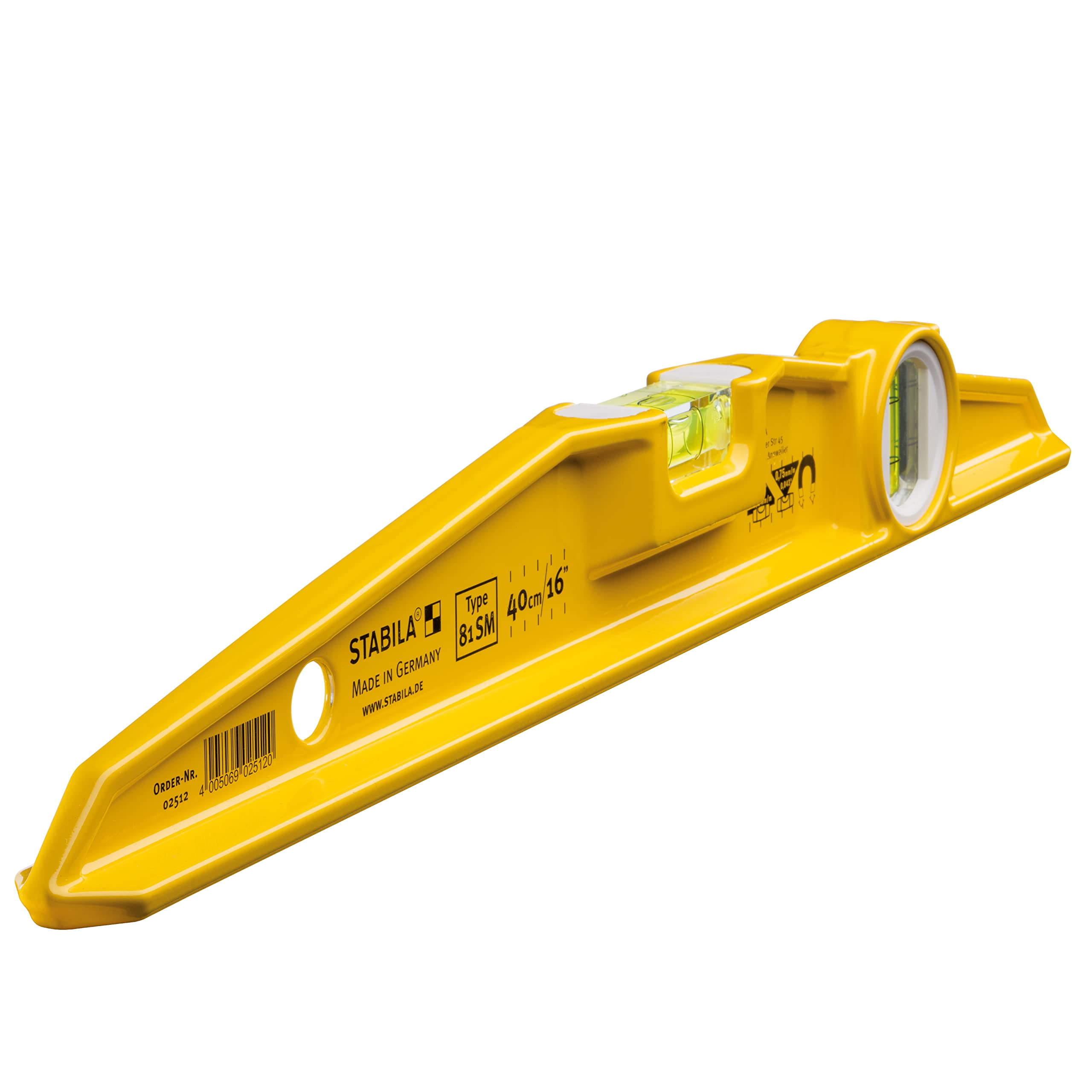 Stabila 2512 Water Spirit Level 81 SM / 40 cm 02512