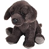 Wild Republic Pocketkins Chocolate Labrador Stuffed Animal - 5"