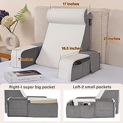 Vekkia Reading Pillow with Arms & Back Support