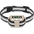 Bark Collar No Bark Collar Rechargeable Anti bark Collar with Adjustable Sensitivity and Intensity Beep Vibration and No Harm Shock Bark Collar for Small Medium Large Dogs