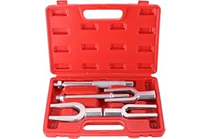 NYXOVA 5-Piece Ball Joint Separator Set, Pickle Fork Tool Set, Tie Rod Removal Tool for Car Van Light Truck, Ball Joint Remov