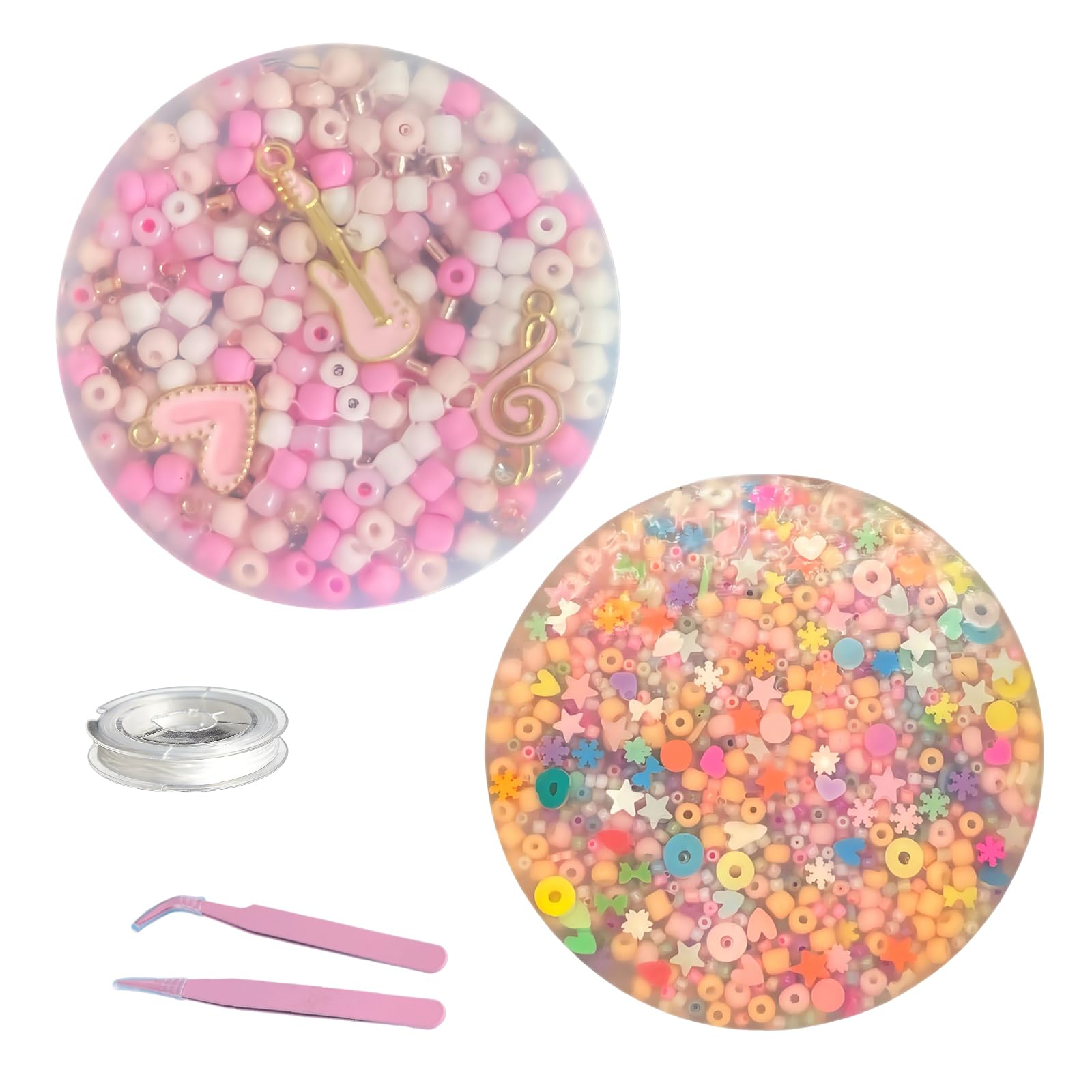 2PCS 6CM Picky Pad Sensory Fidget with Elastic String & Tweezers for Adults Skin Picking Fidget for Anxiety Relief Silicone Picking Pads for Focus and Relaxation