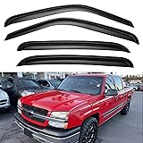 Window Visors Rain Guards for 2001-2007 Chevy